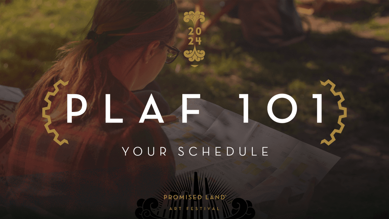 PLAF ATTENDEE 101 #5 — Assembling & Navigating Your Schedule